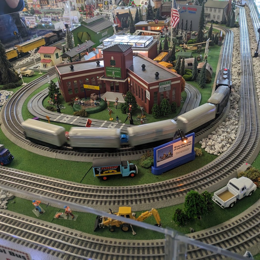 Holiday Model Train Exhibit 1