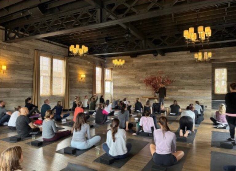 Vinyassa Yoga + Green Drink + Music and Chanting 1