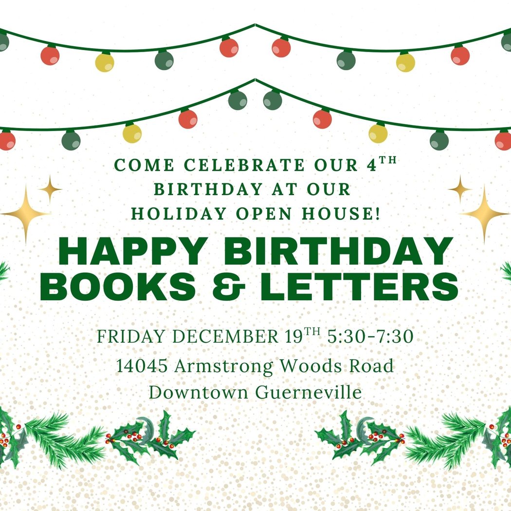 Happy 4th Birthday Russian River Books & Letters 1