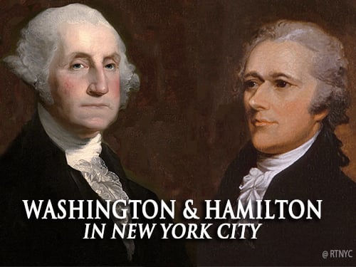 Washington & Hamilton in New York City Walking Tour 1