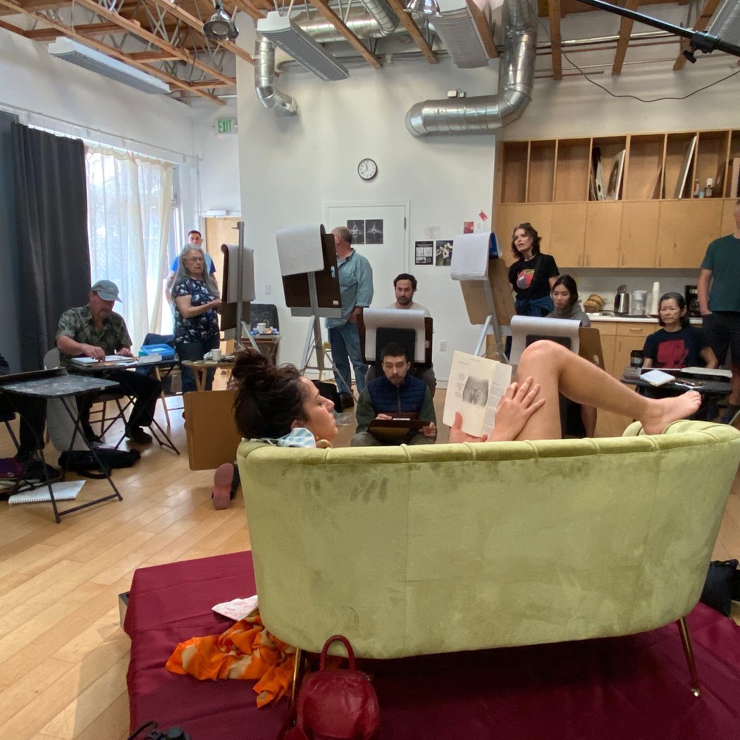 Painting Class with a Live Model 2