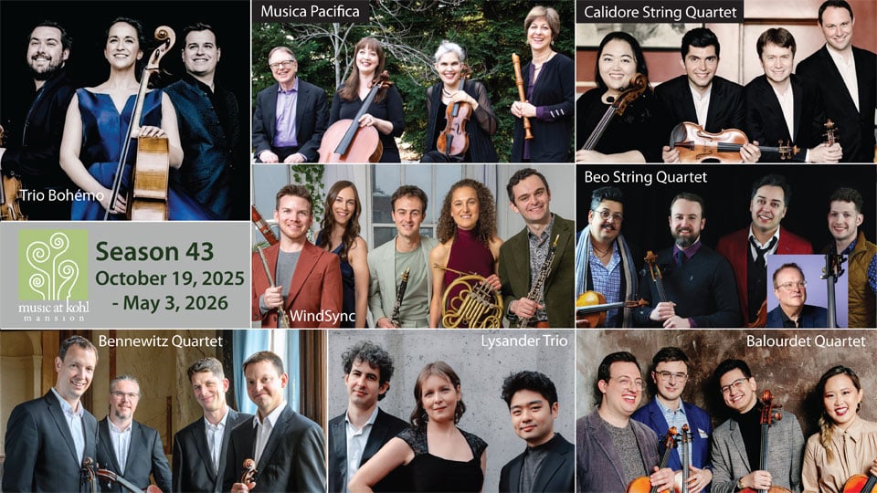 43rd Season of Chamber Music Concerts 1