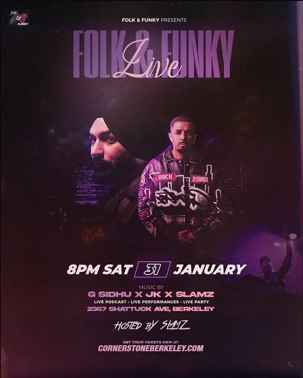 Folk & Funky Live Podcast Night 1