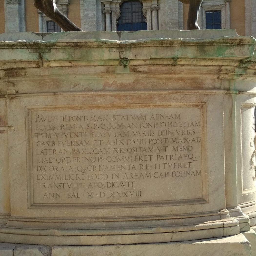 Equestrian Statue of Marcus Aurelius 2