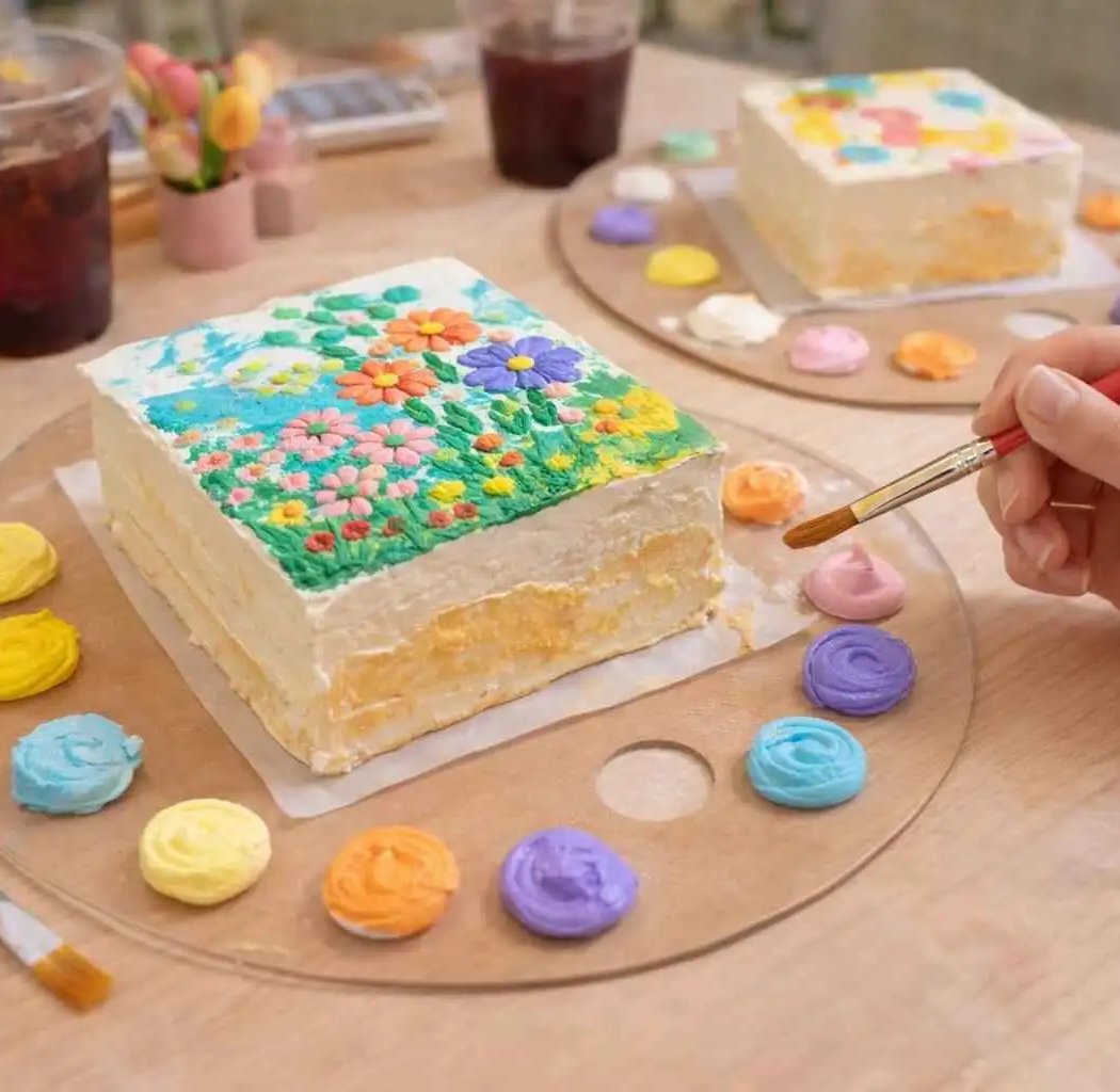Kids Cake Paint Workshop 1
