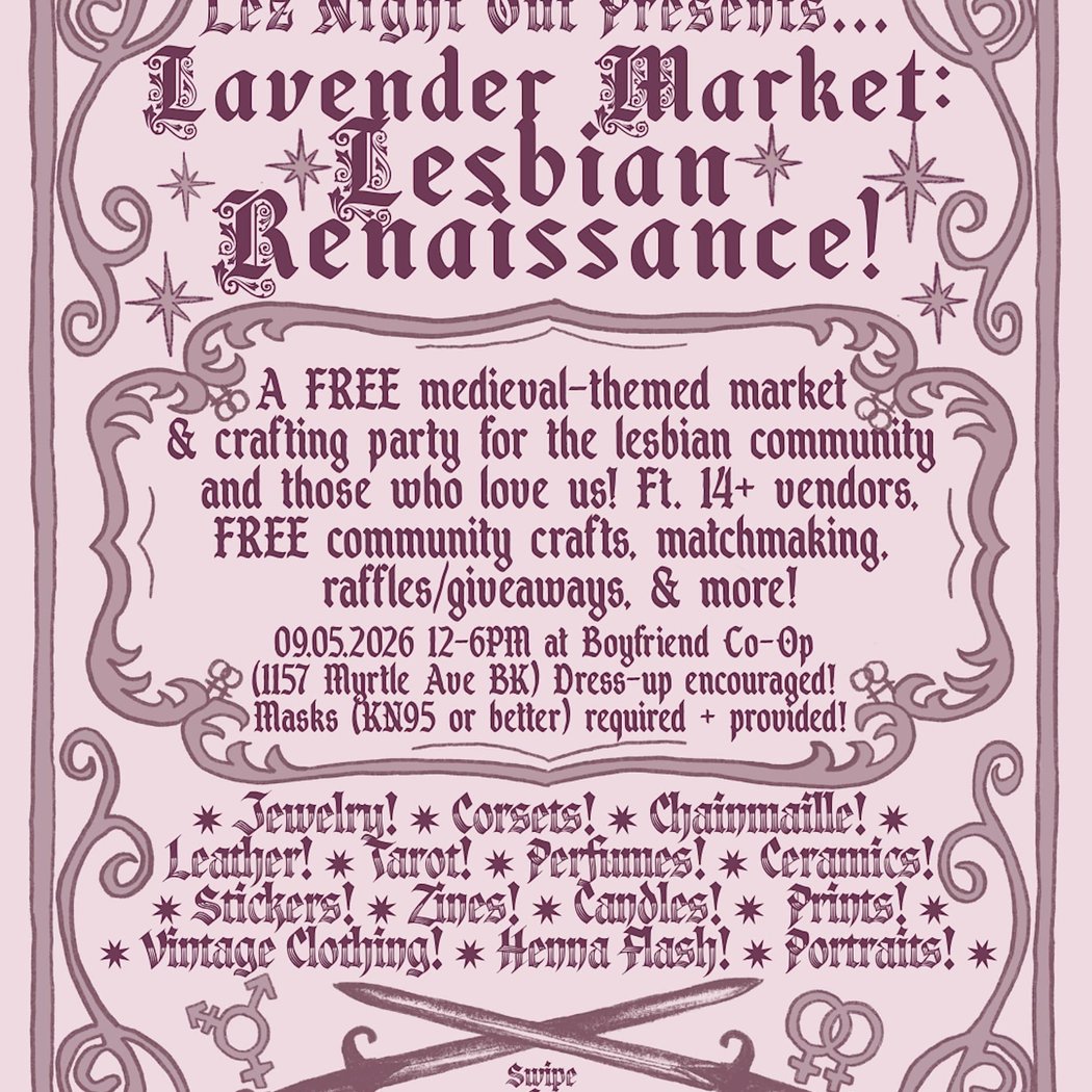 Lesbian Renaissance: A Medieval Themed Lavender Market 1