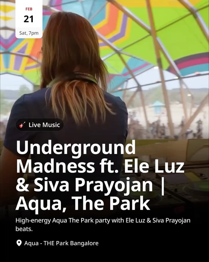 Underground Madness ft. Ele Luz & Siva Prayojan 1