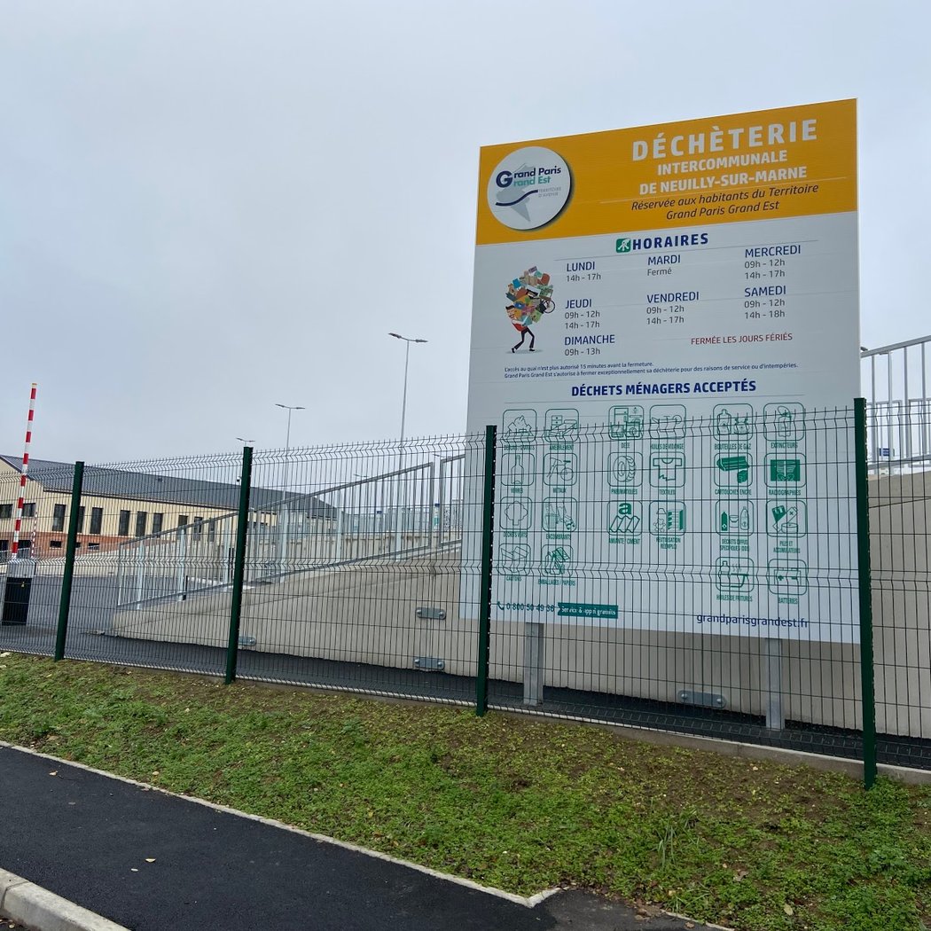 Déchetterie Territoriale de Neuilly-sur-Marne - EPT Grand Paris - Grand Est 2