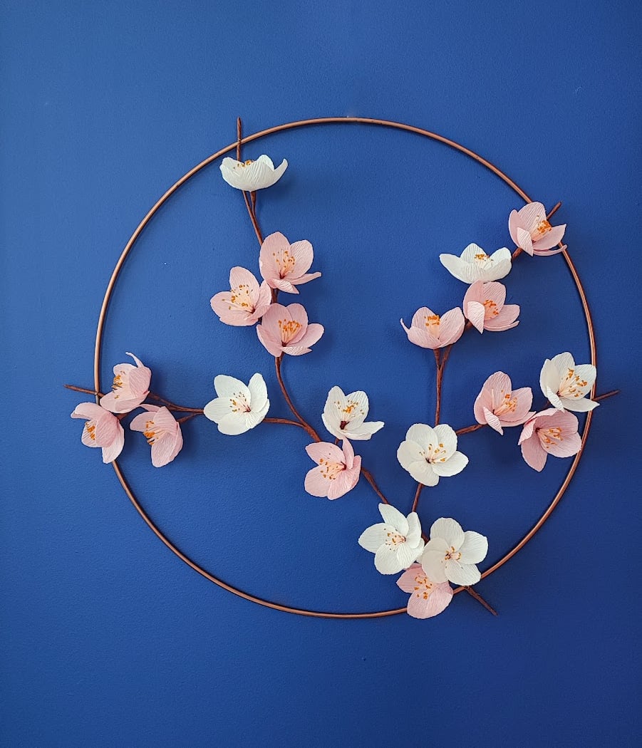 Ateliers de création de fleurs en papier et décorations en fleurs séchées 1