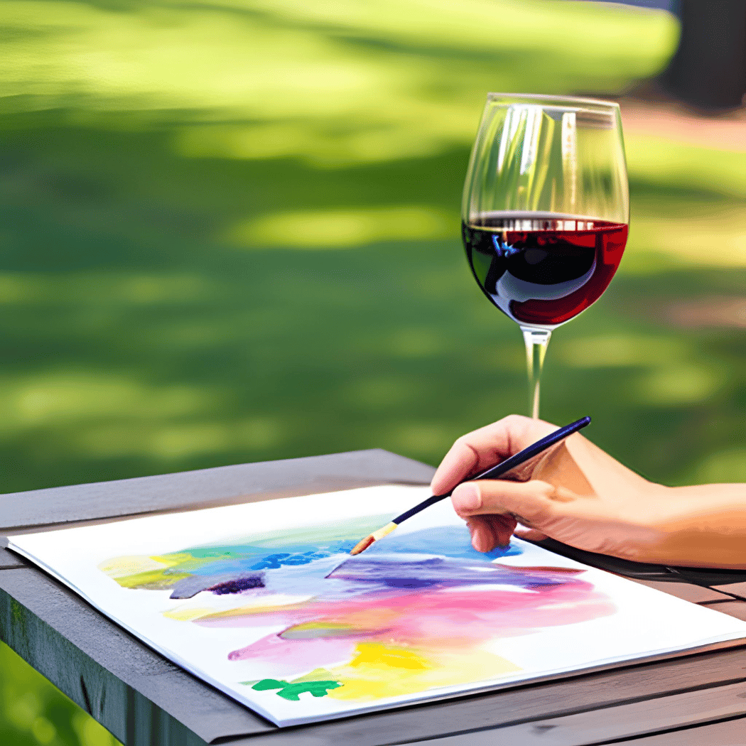 Paint & Sip: Wine With Watercolors 1