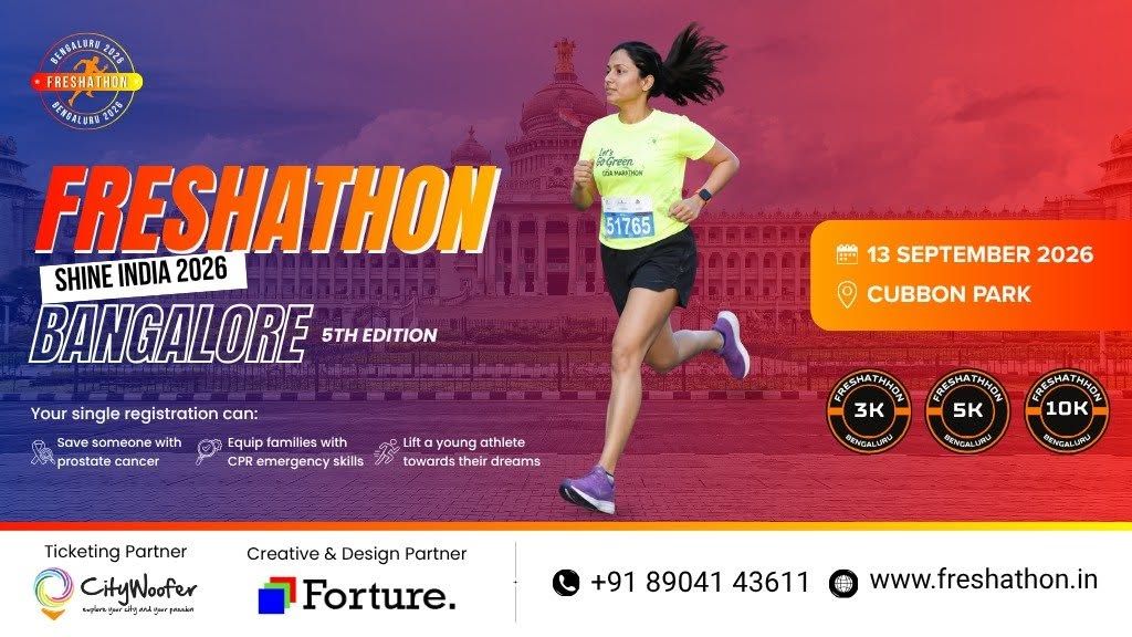 Bengaluru Freshathon Shine India 2026