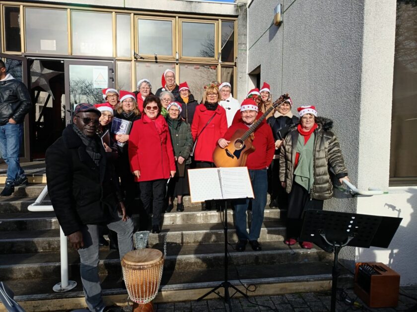 Chants de Noël avec le groupe vocale BELLA SONG 1