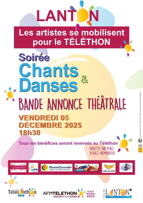 Participation à la soirée du Telethon 1