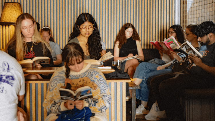 Los Angeles Silent Book Club 2