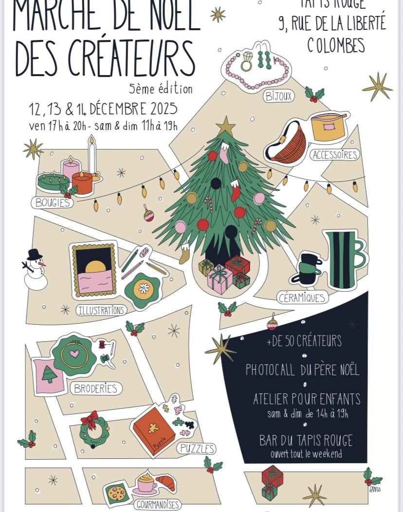 Marché de Noel des créateurs Tapis Rouge 1