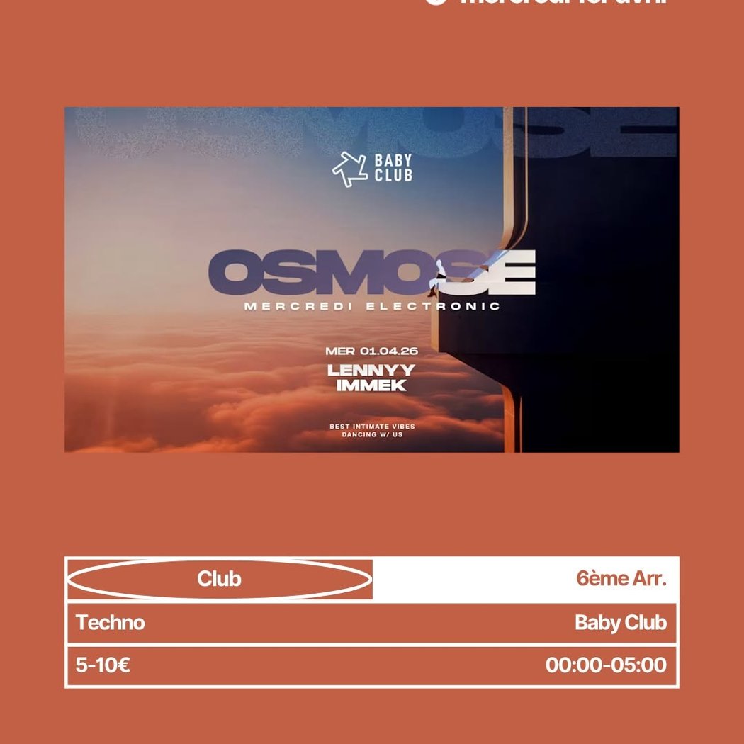 OSMOSE MERCREDI ELECTRONIC 1