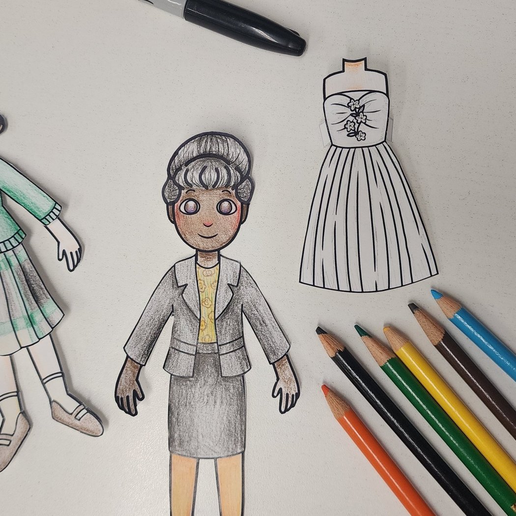 1960s Fashion Paper Dolls 1