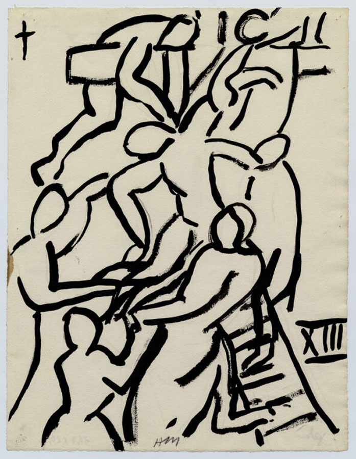 Henri Matisse – Chemin de Croix Dessiner la Passion 1