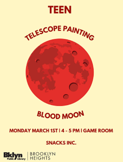 Telescope Painting Session for the Blood Moon 1
