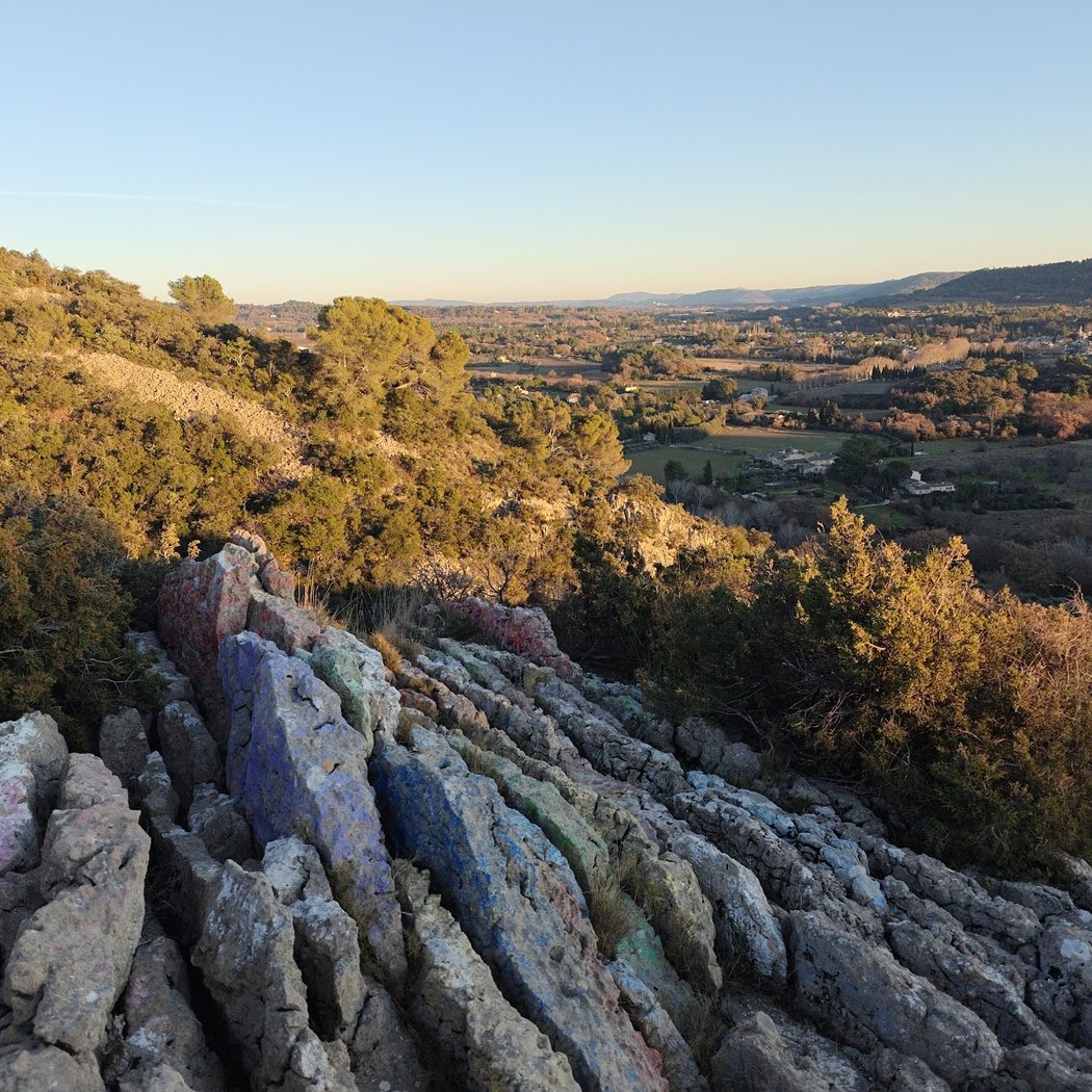 Strates de Couleurs de Lourmarin 2