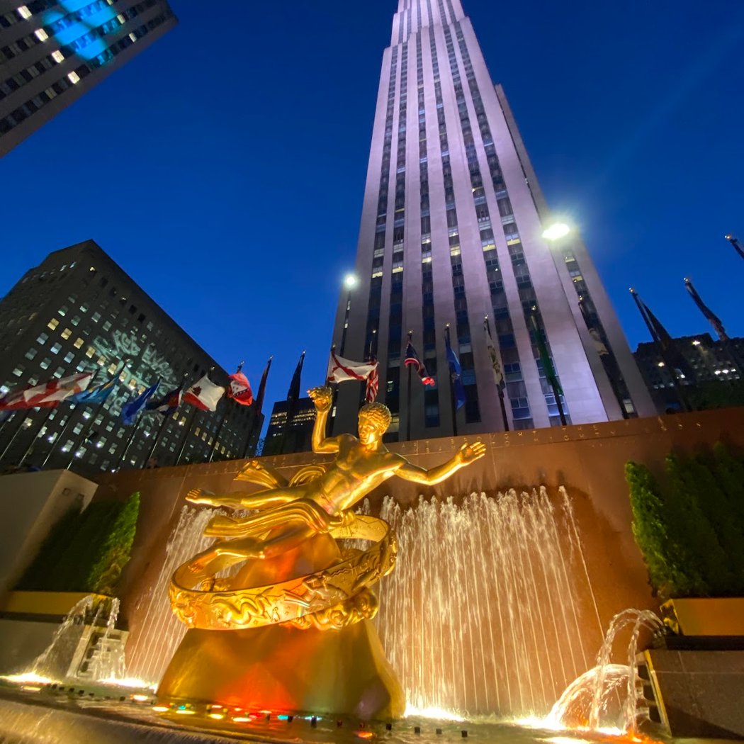 Prometheus statue 1