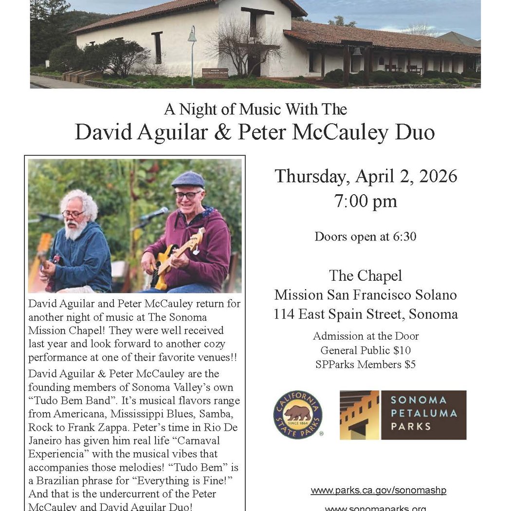 Music in the Mission: David Aguilar & Peter McCauley 1