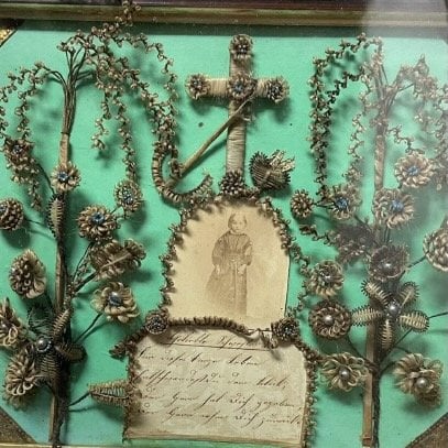 In Person Opening Party · Leila Cohoon's Hair Art Collection & Morbid Anatomy's New Space