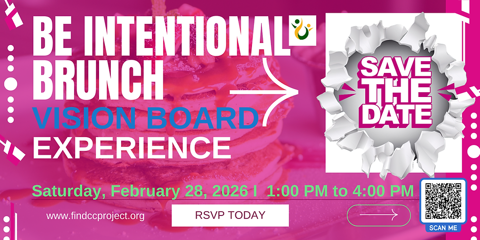 Be Intentional Brunch: Vision Board Experience 1