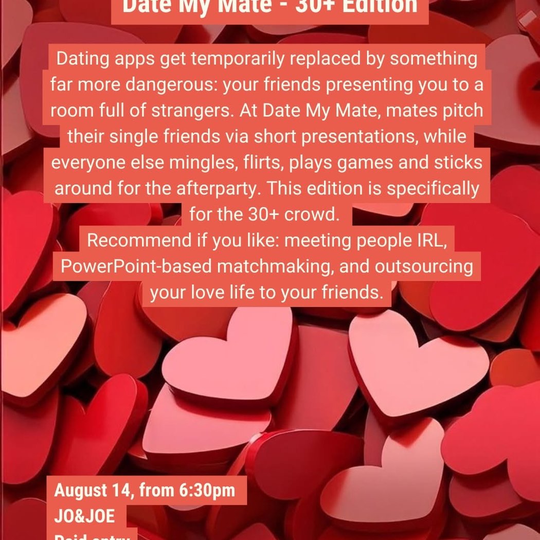 Date My Mate - 30+ Edition 1