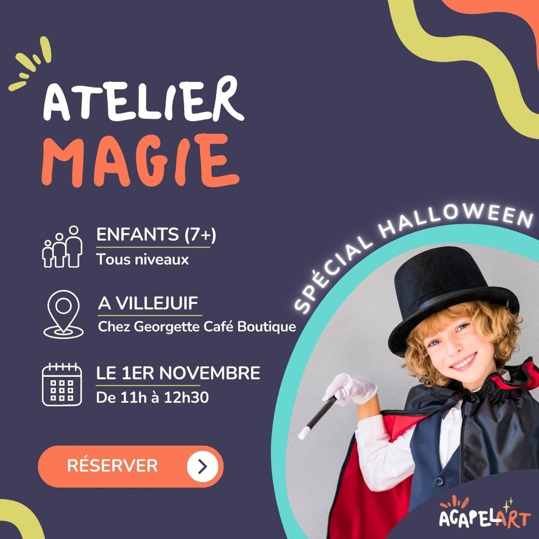Atelier magie Halloween 1