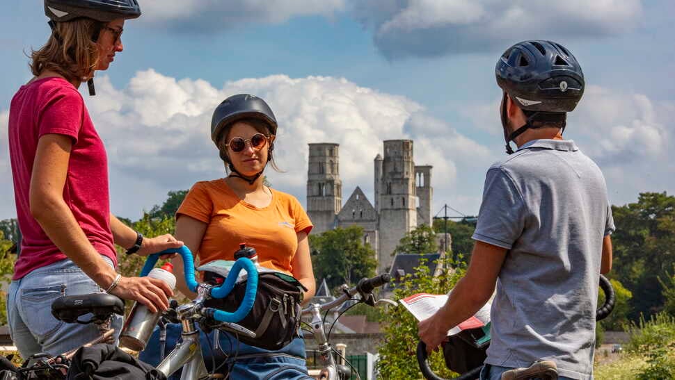 La seine à vélo : vers la Bouille 1
