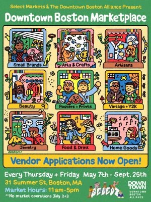 Downtown Boston Weekly Market