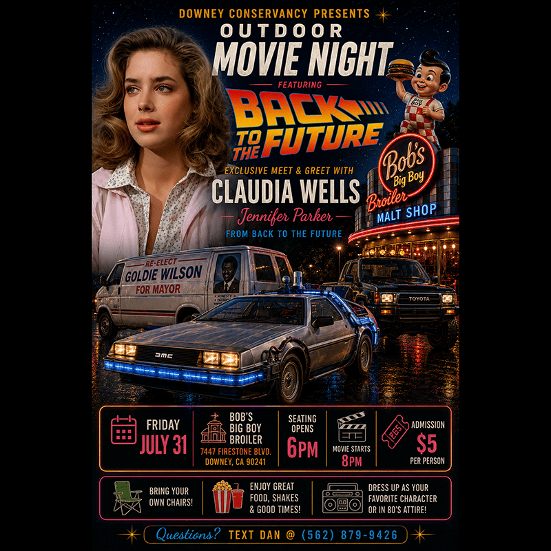 Back to the Future Outdoor Screening 1
