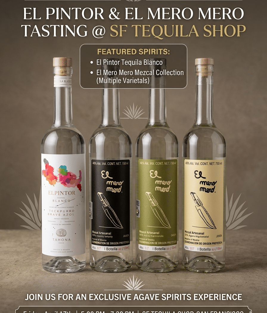 El Pintor Tequila & El Mero Mero Mezcal Tastings 1