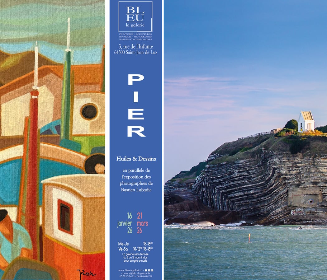 Exposition « Huiles & dessins » de Pier, « Photographies » de Bastien Labadie 1