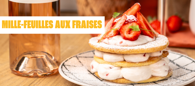 Mille-feuilles aux fraises 1