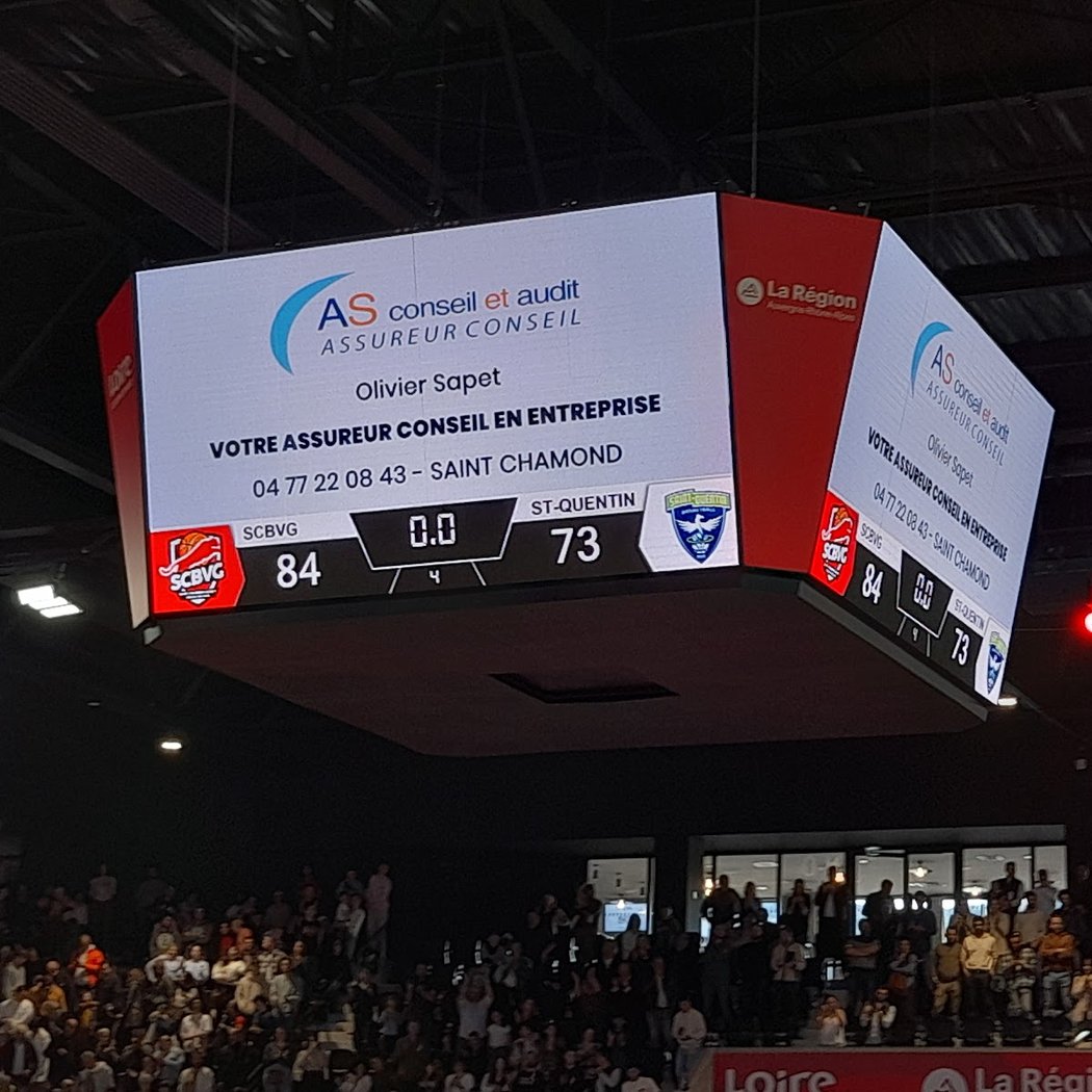 ST-CHAMOND ANDREZIEUX BOUTHEON VS FOS CHAMPIONNAT NM1 1