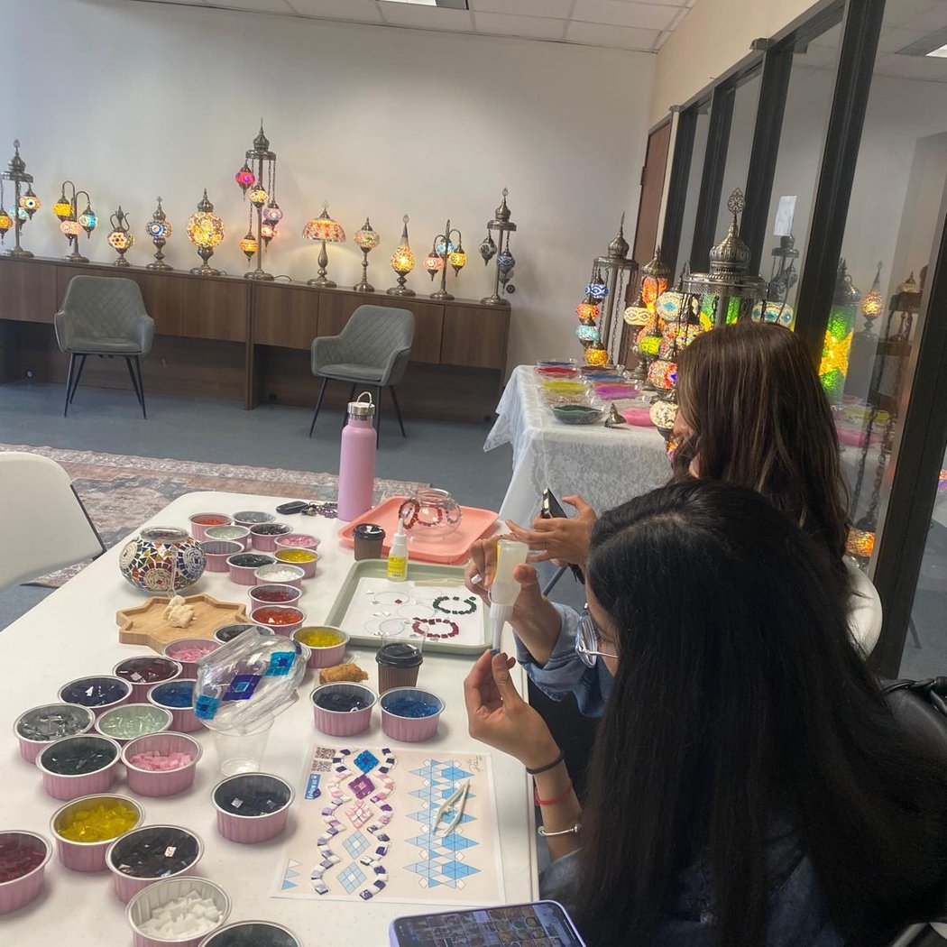 Turkish Mosaic Lamp Workshop 2