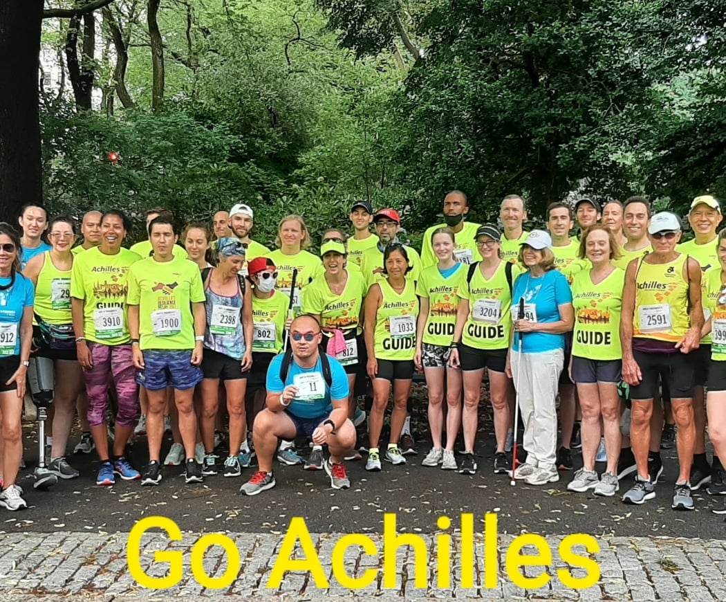 Achilles International: NYC Central Park Workout 3