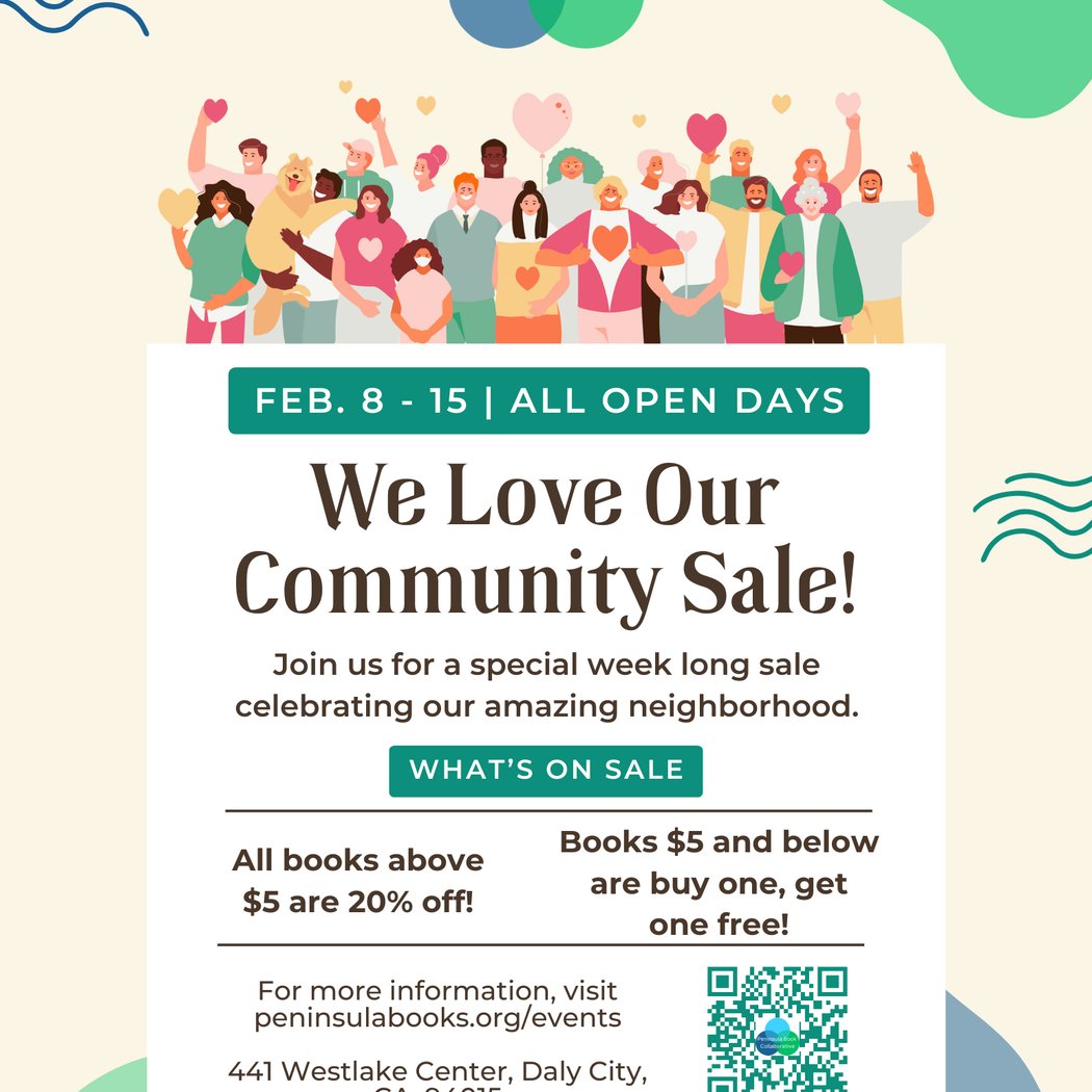 We Love Our Community Sale 1