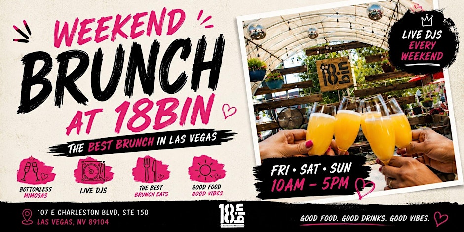 Saturday Night Brunch & Live DJs