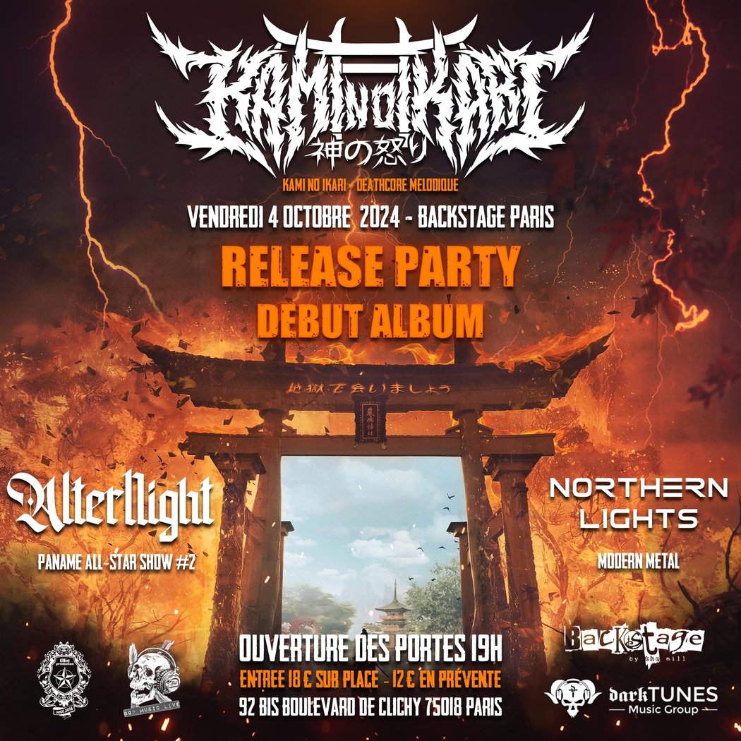 Release Party - KAMI NO IKARI + Northern Lights Fr + Alternight 1