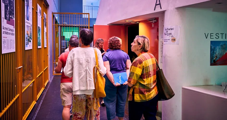 Visite du Théâtre La Piscine 2