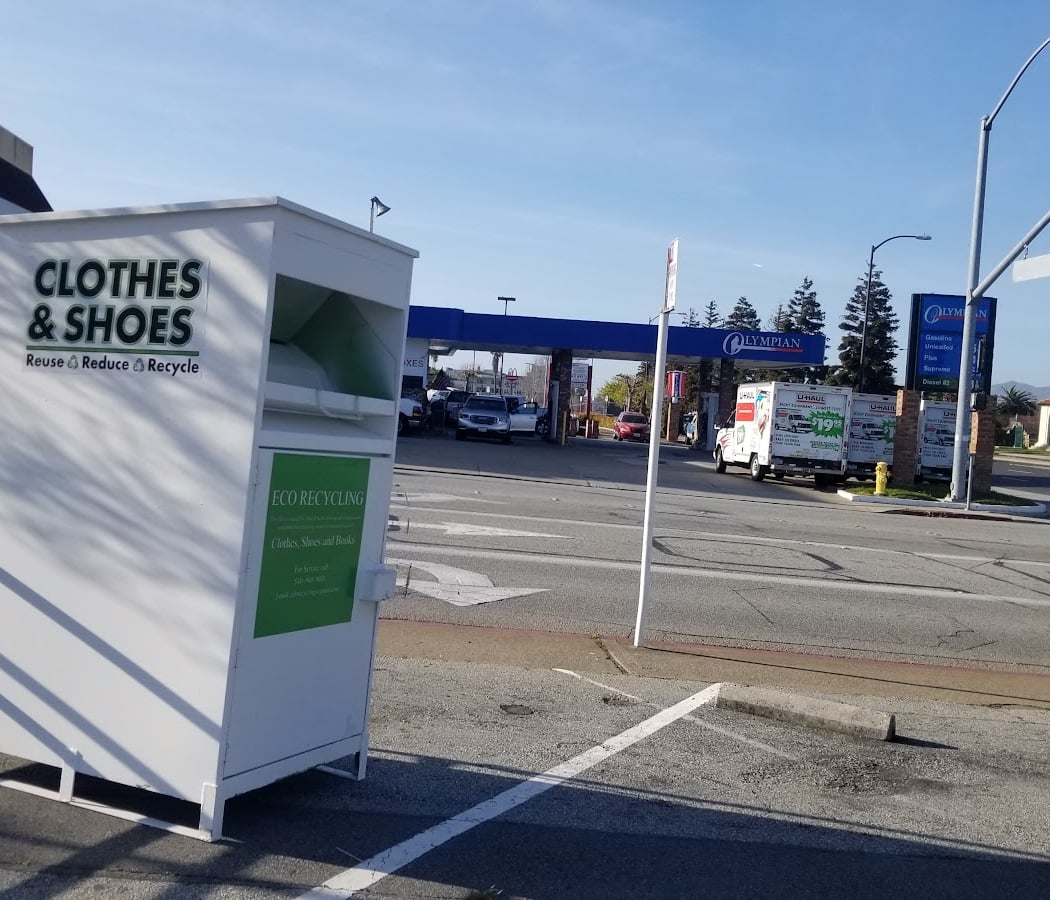 Clothes and Shoes Donation Drop Box 2