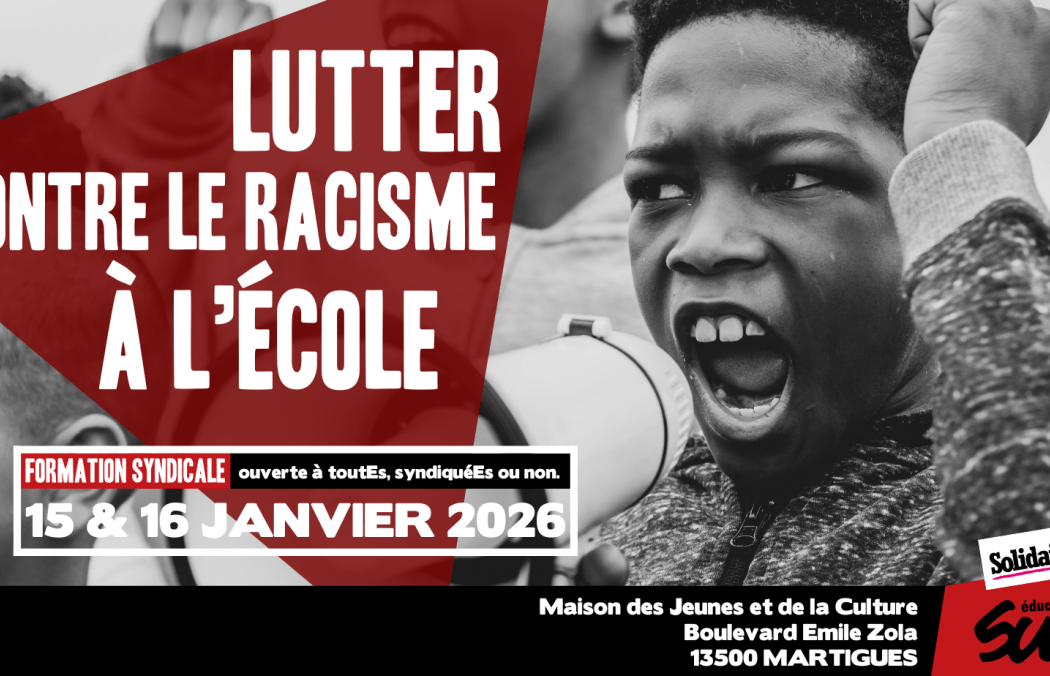 Stage syndical - Lutter contre le racisme à l'école 1