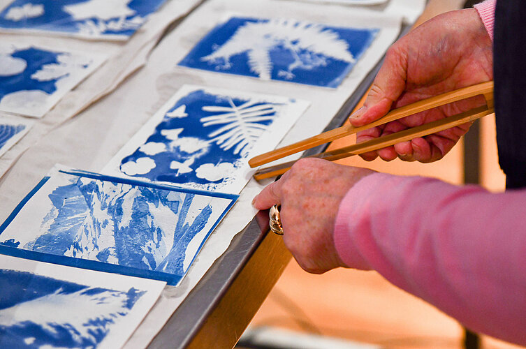 Atelier cyanotype 1