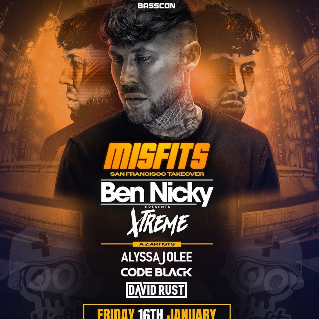 Basscon presents: MISFITS with Ben Nicky 1