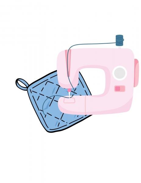 Sewing Workshop: Quilted Potholder 1