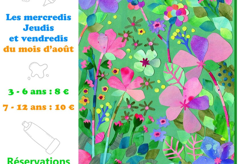 Stages arts plastiques enfants été 2024 1