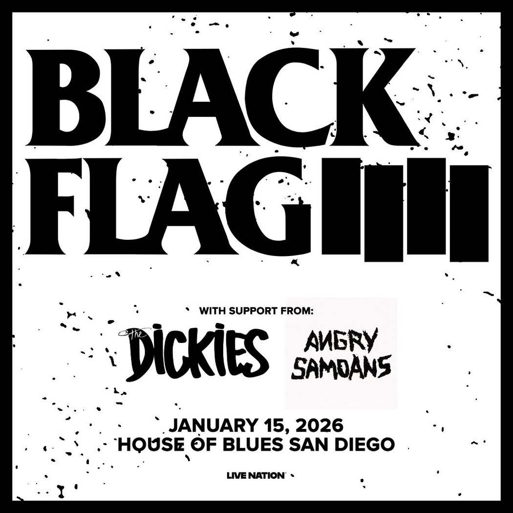 Black Flag, The Dickies, and Angry Samoans show 1